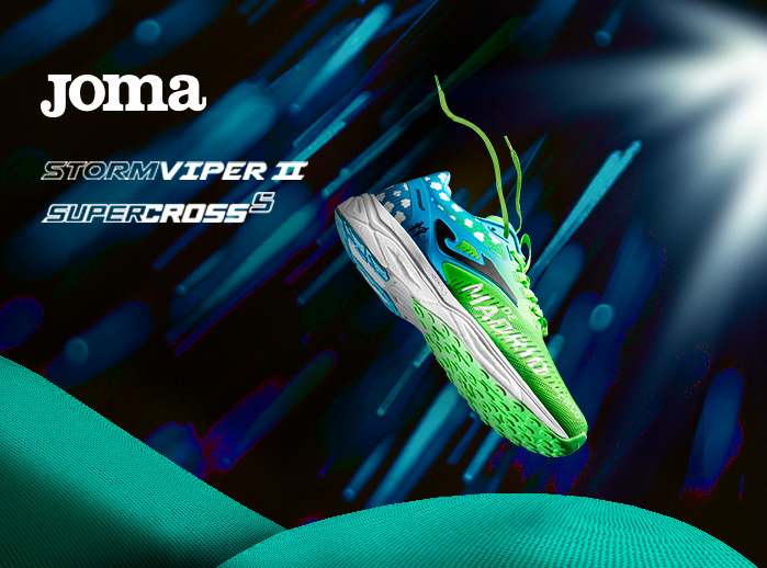 Joma launches two exclusive commemorative slippers for the Movistar Half Marathon in Madrid for the second consecutive year